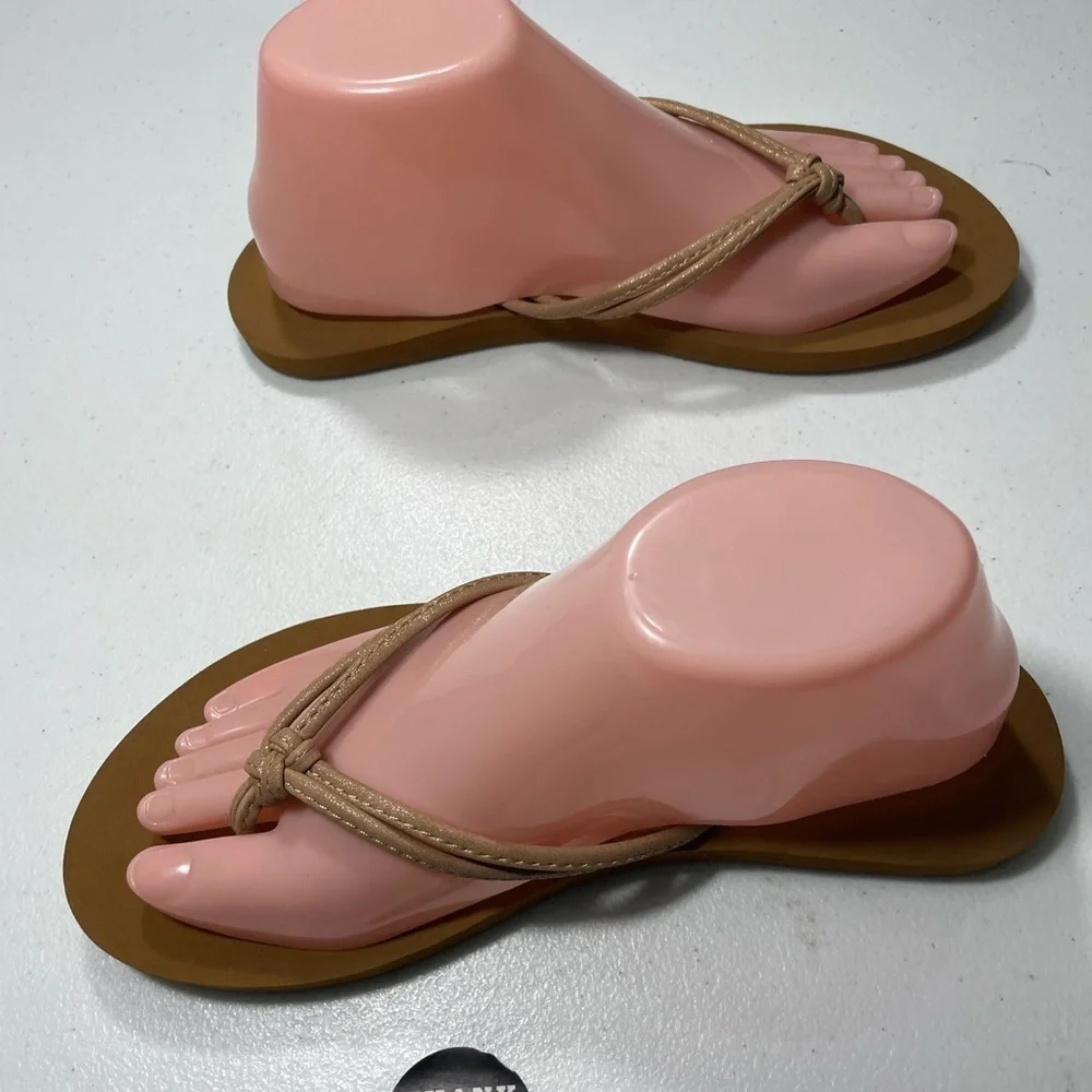Volcom Tan Rope Sandals Size 8 SB-AG